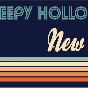 Sleepy Hollow New York – Imán para nevera (5.0 x 2.6in), diseño retro Sleepy Hollow New York – Imán para nevera (5.0 x 2.6in), diseño retro