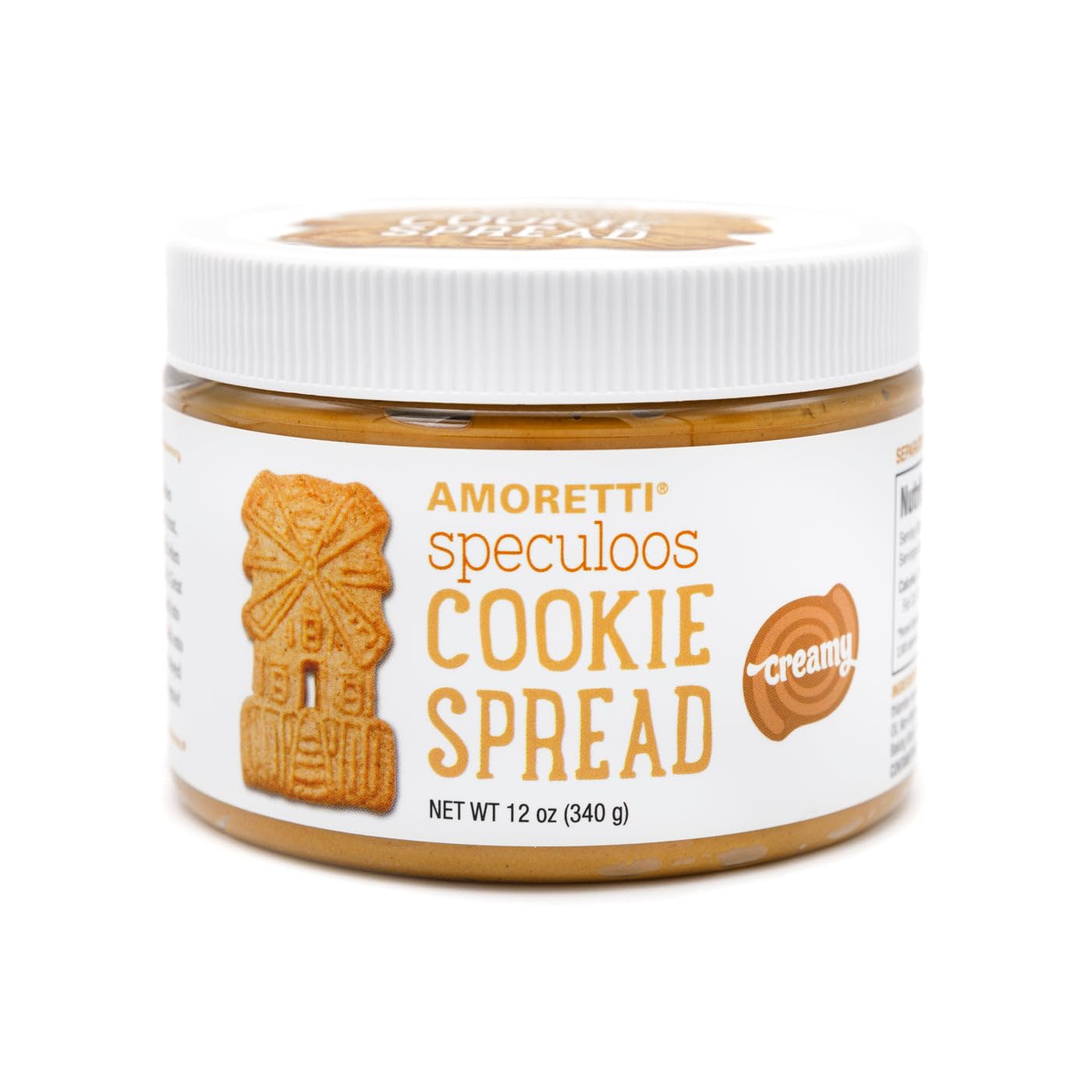 Amoretti – Speculoos – Mantequilla cremosa para galletas – 12 oz