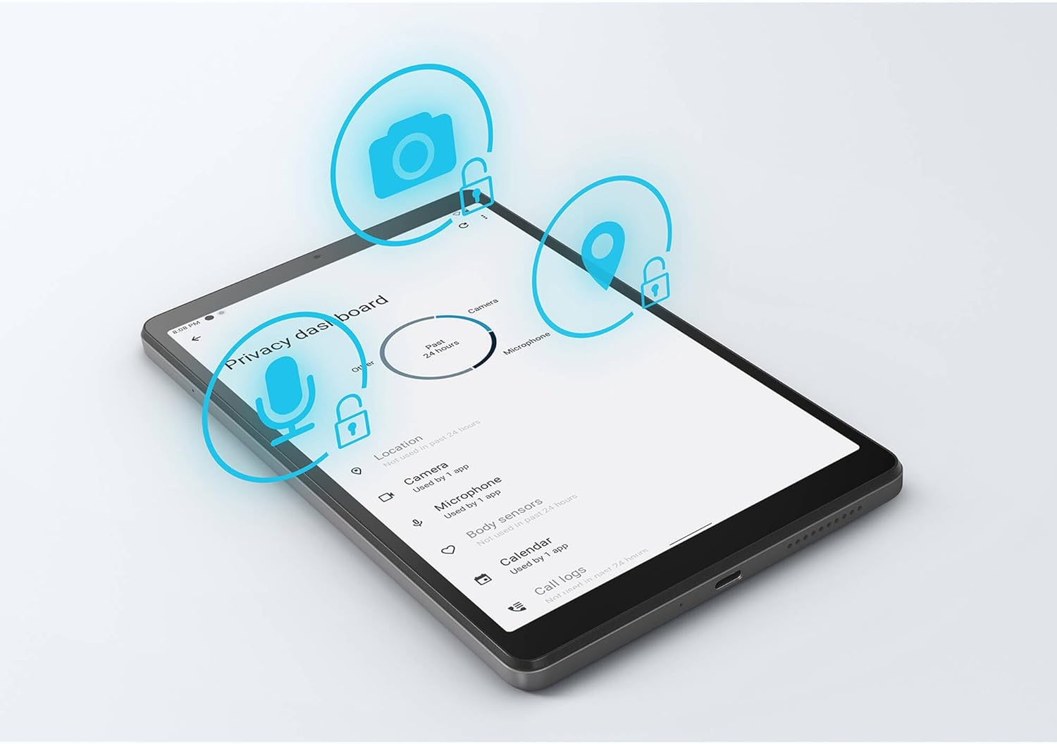 Lenovo Tablet Tab M8 (4. generación) 2023 de 8 pulgadas, WiFi, almacenamiento de 32 GB, pantalla táctil de 8 pulgadas, procesador MediaTek Helio