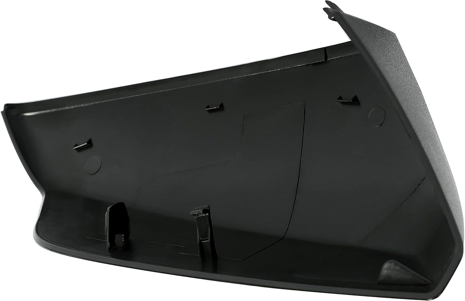 HECASA Cubierta de espejo compatible con Chevrolet Malibu 2016-2022, repuesto para 84026841 de plástico negro lado del conductor