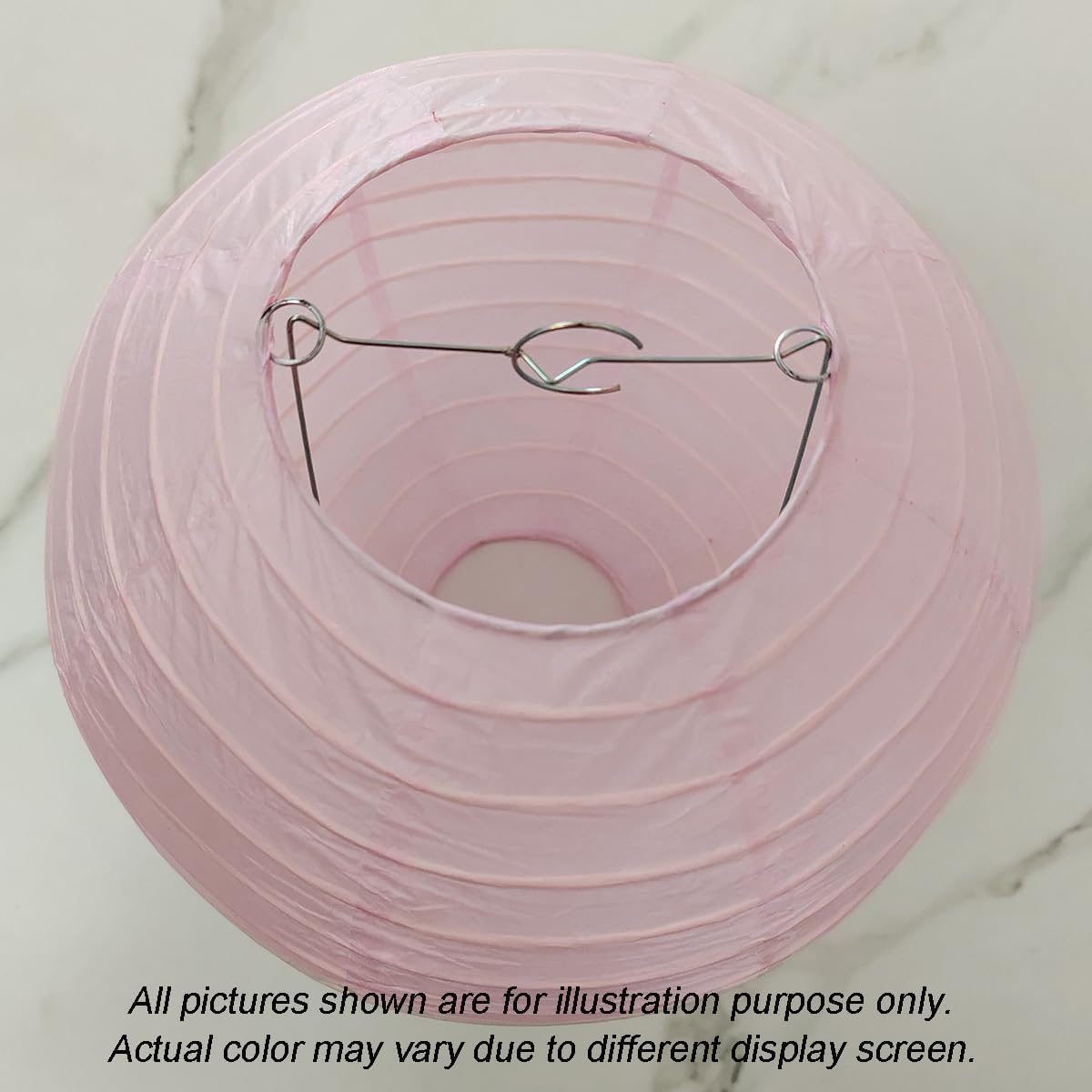TopAAA Farol de papel rosa de 8 pulgadas, linternas de papel chinas, japonesas (juego de 5, rosa)