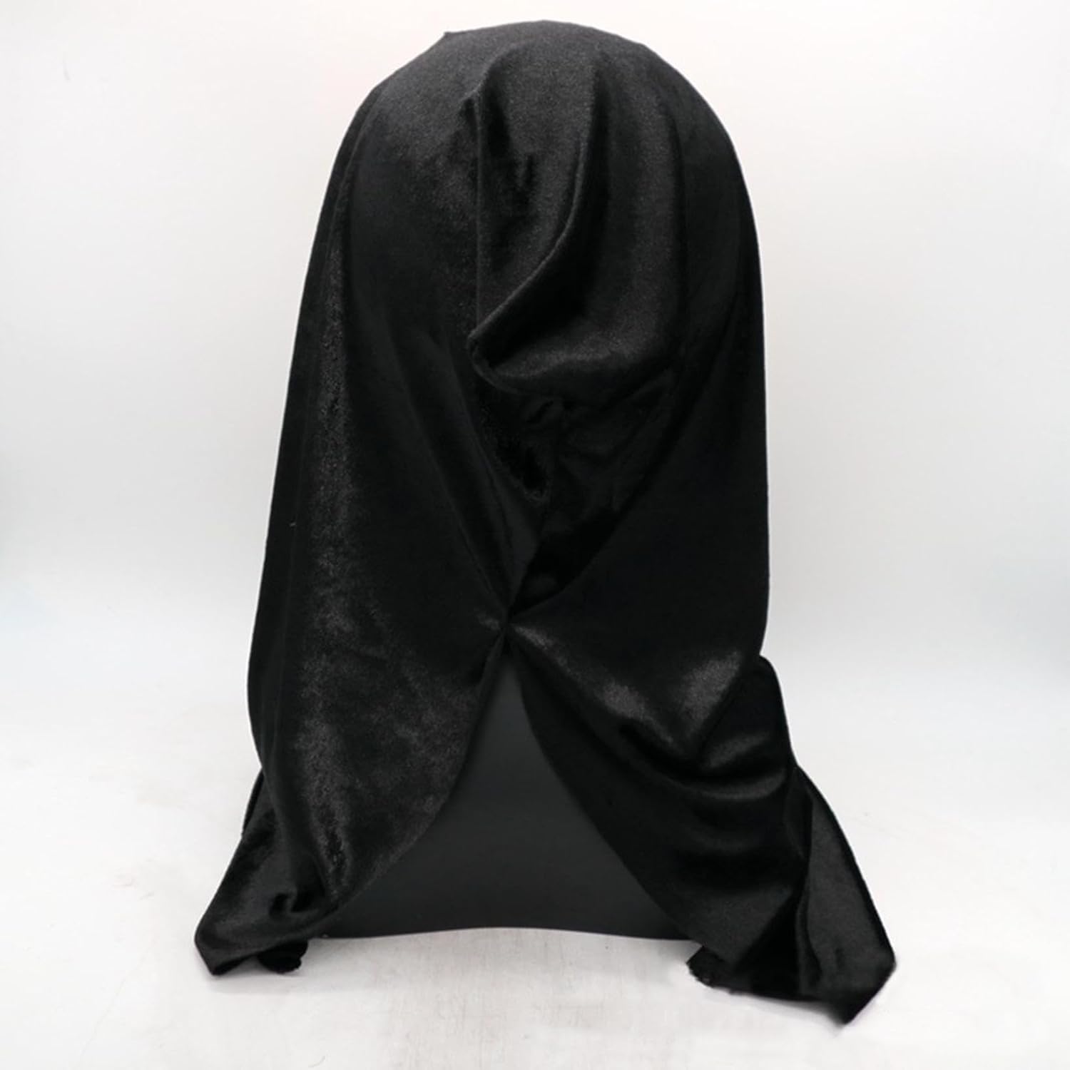 FAFAN Máscara de bruja de cabeza malvada de Halloween, máscara de PVC Hop Hip Halloween Dance Mask Mujer Arrugas Halloween Scary Headgear Máscara de