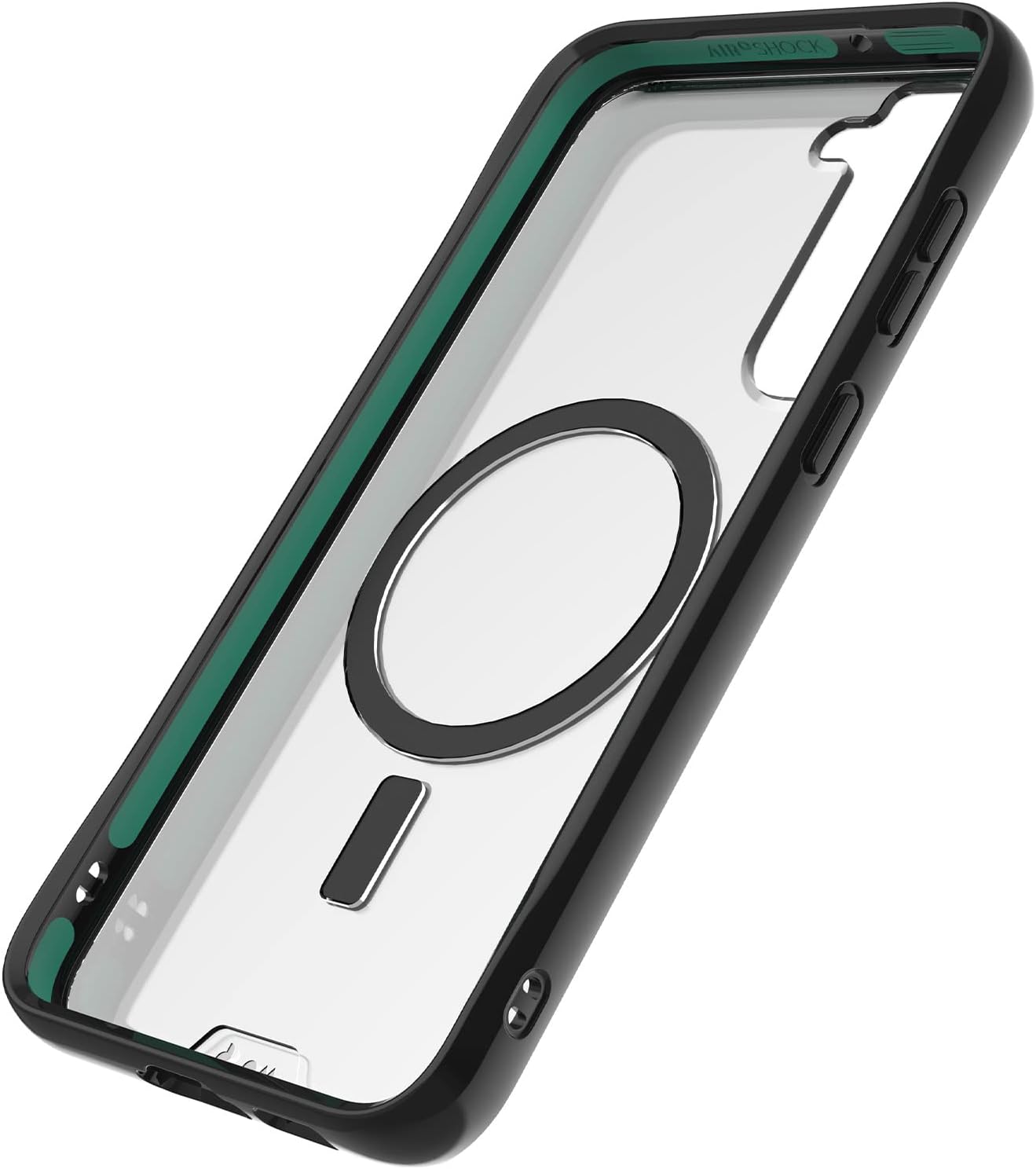 Mous – Funda transparente compatible con Samsung Galaxy S23 Plus MagSafe – Clarity 2.0 – Resistente a los arañazos, diseño transparente y delgado