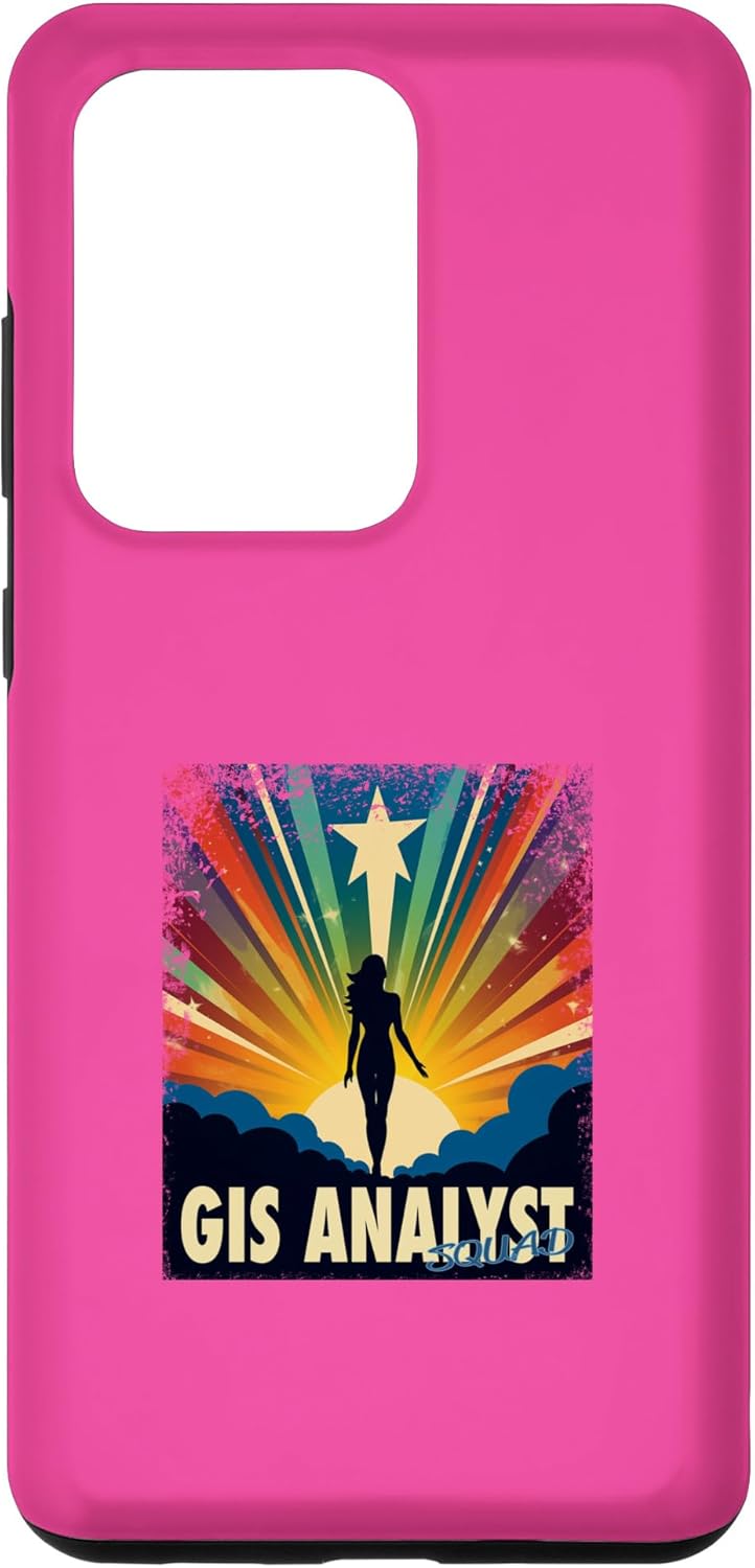 Galaxy S20 Ultra GIS Analyst Funny Female Hero Job Women Case