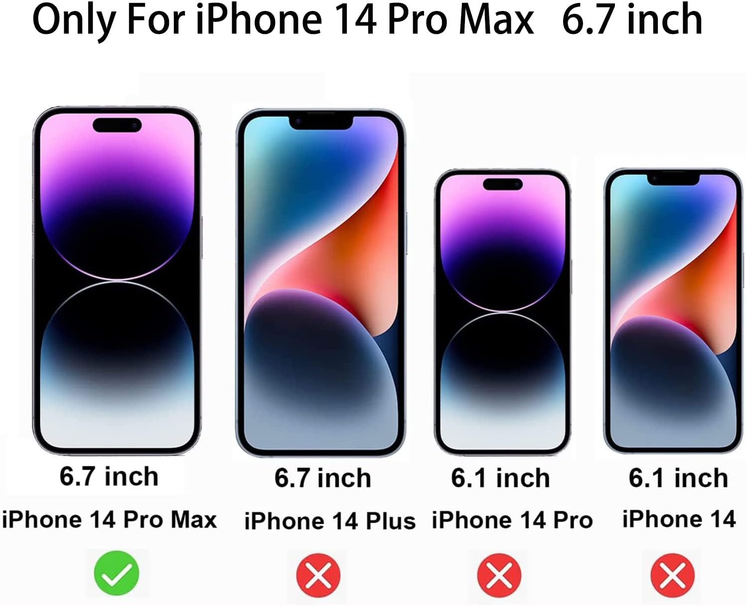 Protector de pantalla de espejo de vidrio templado antiazul, 2 unidades, para iPhone 14 Pro Max, 6.7 pulgadas, dureza 9H, antiarañazos, cubierta