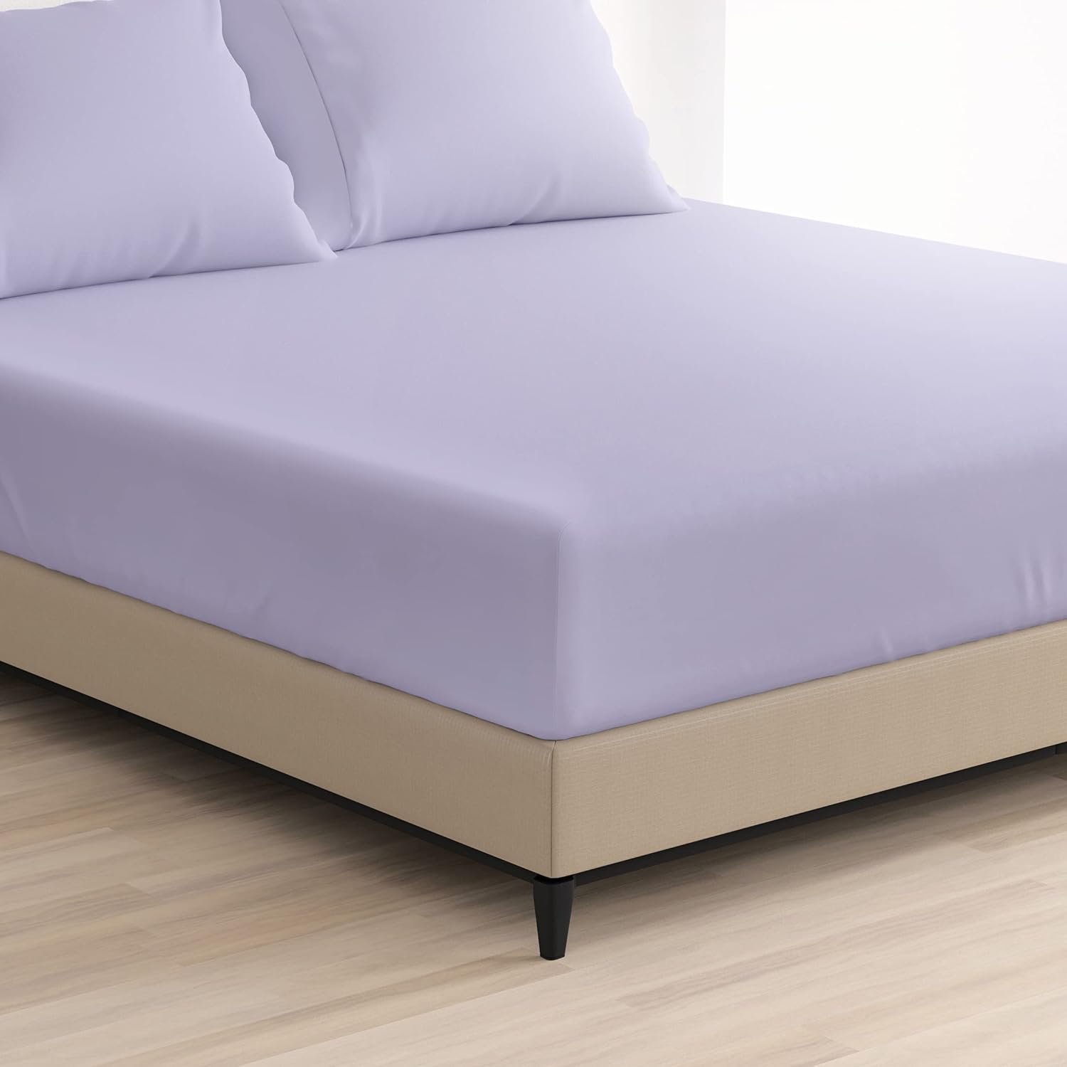 Cosy House Collection Sábana bajera ajustable de la serie 1500  Sábana bajera de bolsillo profundo  Ultra suave, fresca y transpirable, resistente a