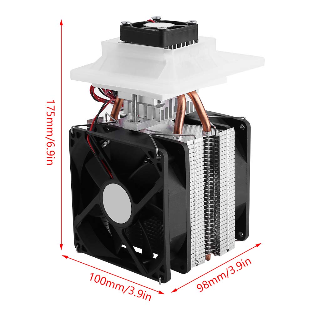 12V Semiconductor Refrigeración Termoeléctrica Peltier Sistema de deshumidificación Enfriador Ventilador Sistema de Enfriamiento Kit