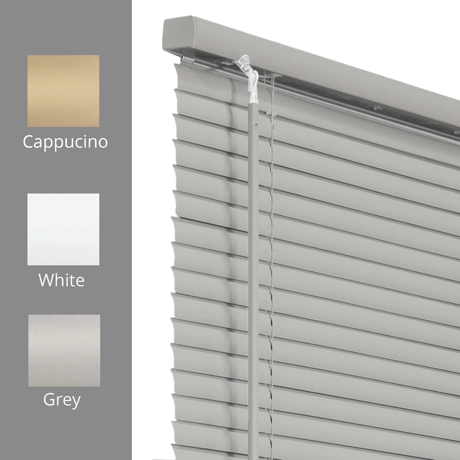 CHICOLOGY Persianas personalizadas para ventanas, mini persianas, persianas de puerta, persianas y persianas, persianas para cámper, mini persianas