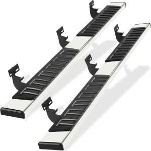 PZ Estribos de cabina de tripulación de 6 pulgadas para Dodge 2009-2018 RAM 1500 2019-2024 RAM 1500 Classic Body (nuevo estilo de carrocería no PZ Estribos de cabina de tripulación de 6 pulgadas para Dodge 2009-2018 RAM 1500 2019-2024 RAM 1500 Classic Body (nuevo estilo de carrocería no