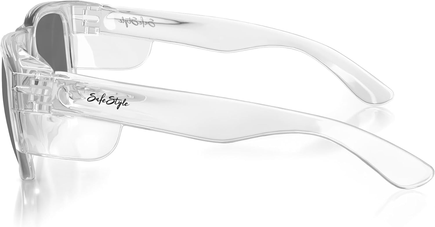 SafeStyle Fusions – Lentes de seguridad con certificación ANSI Z87.1+, transparentes, tintados y polarizados