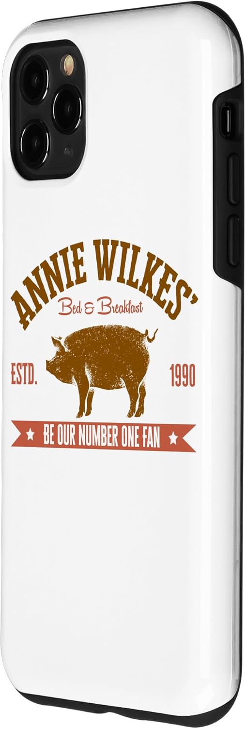 iPhone 11 Pro Max Annie Wilkes’ Bed and Breakfast – Sé nuestra funda número uno para fanáticos