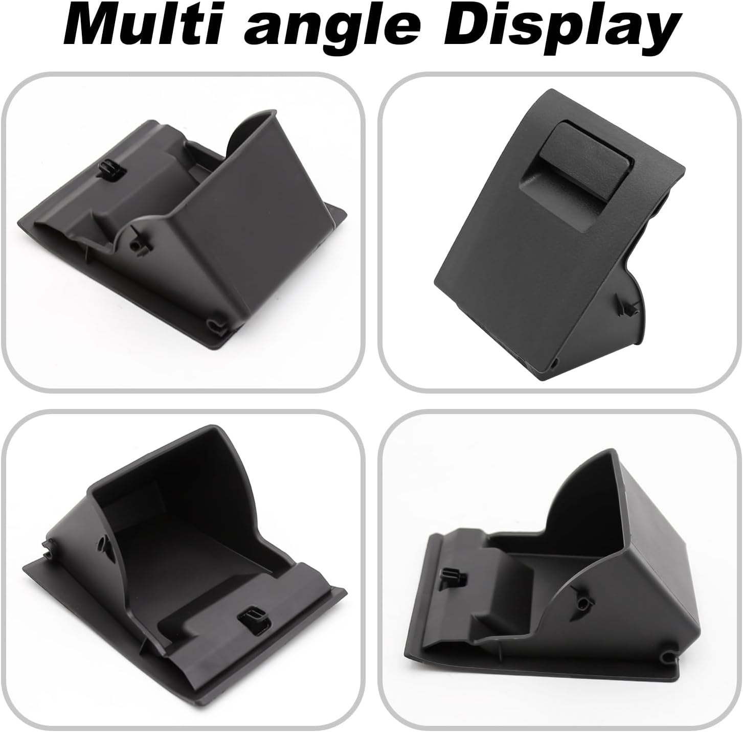 Soporte para caja de monedas de repuesto para 555450-06010-C0 5545006010C0 compatible con Toyota Camry Dashboard Moneda Box Assembly 2018 2019 2020