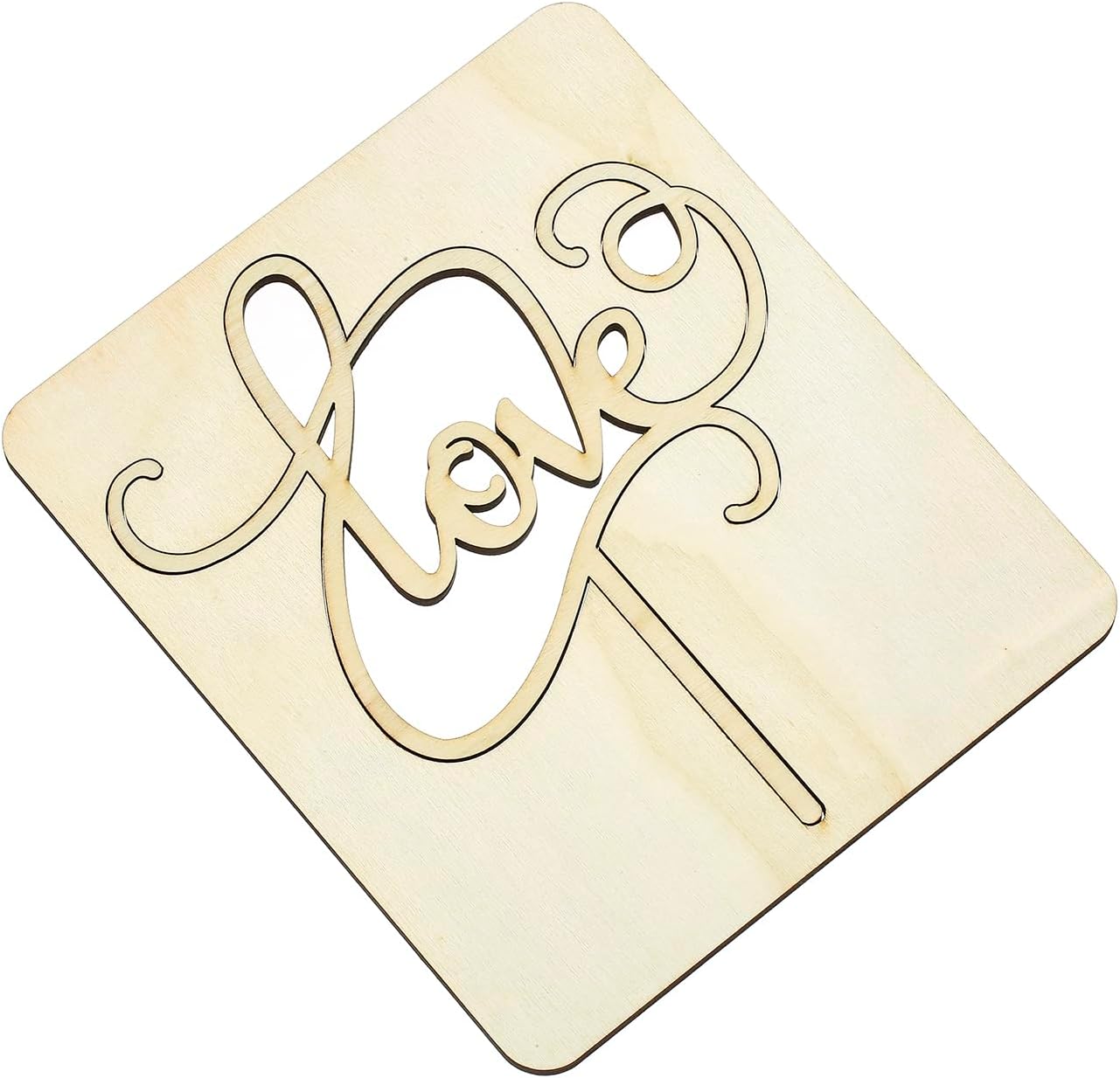 Decoración para tartas de amor, decoración de pastel de madera, aniversarios, San Valentín, fiestas de compromiso para decorar sombreros de pastel,