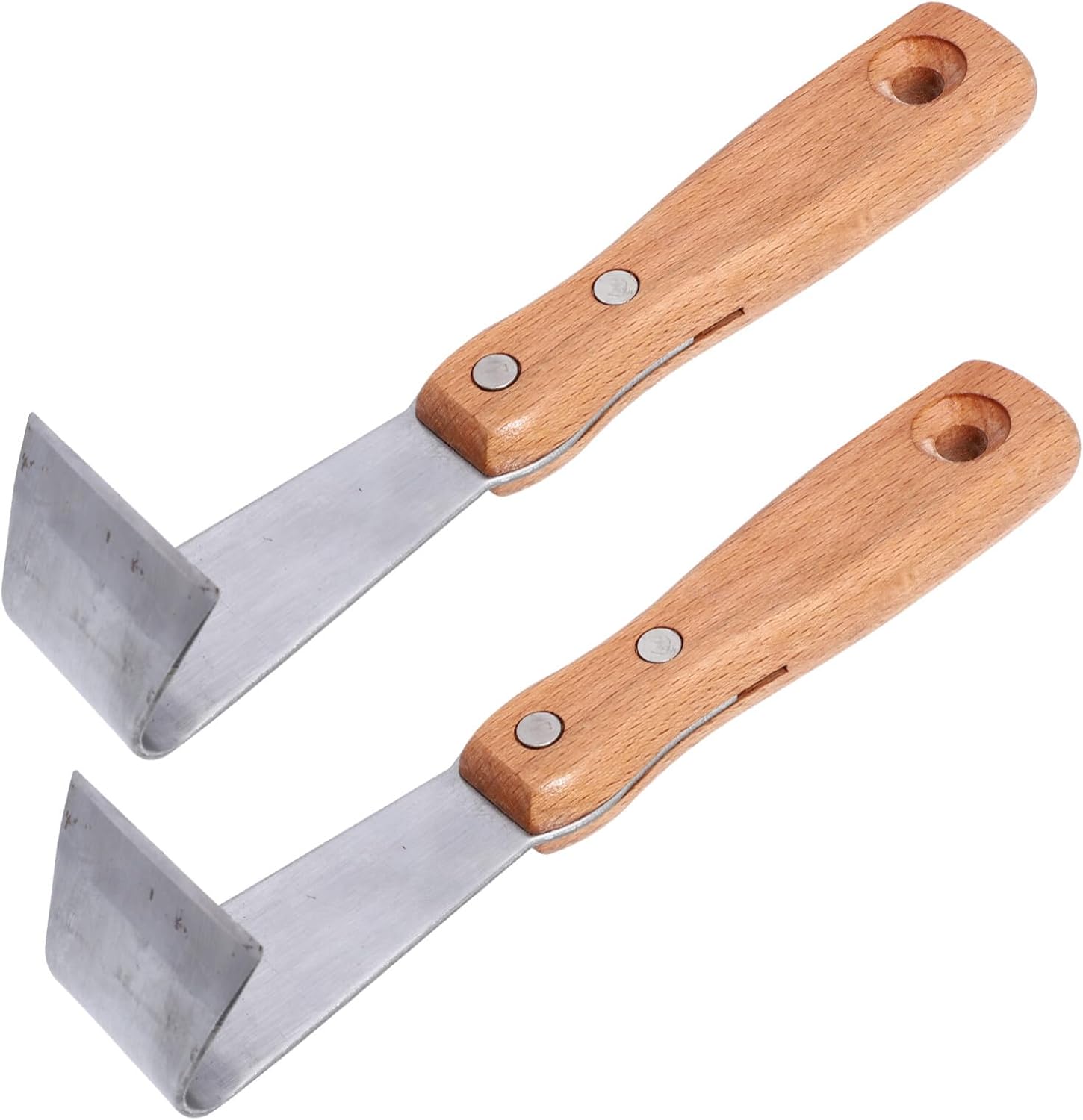 Housoutil Herramientas de mano herramienta de afeitado de corteza de espada de corteza, 2 piezas, pelador de troncos, cortador de injerto de árbol,