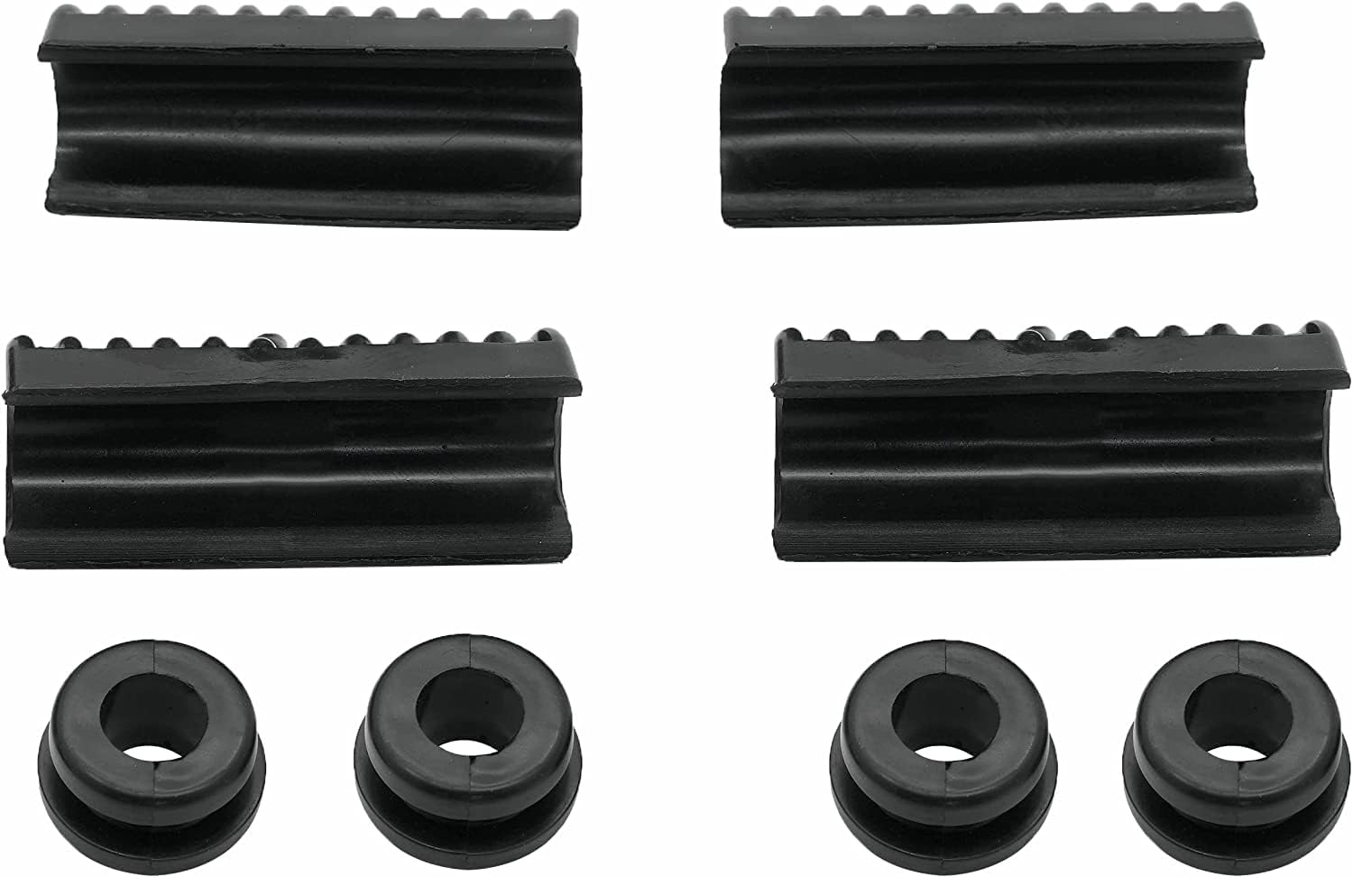 SWESGI Cojines de goma para alforjas rígidas para Harley Touring Street Glide Road King Glide Electra (1996-2013)