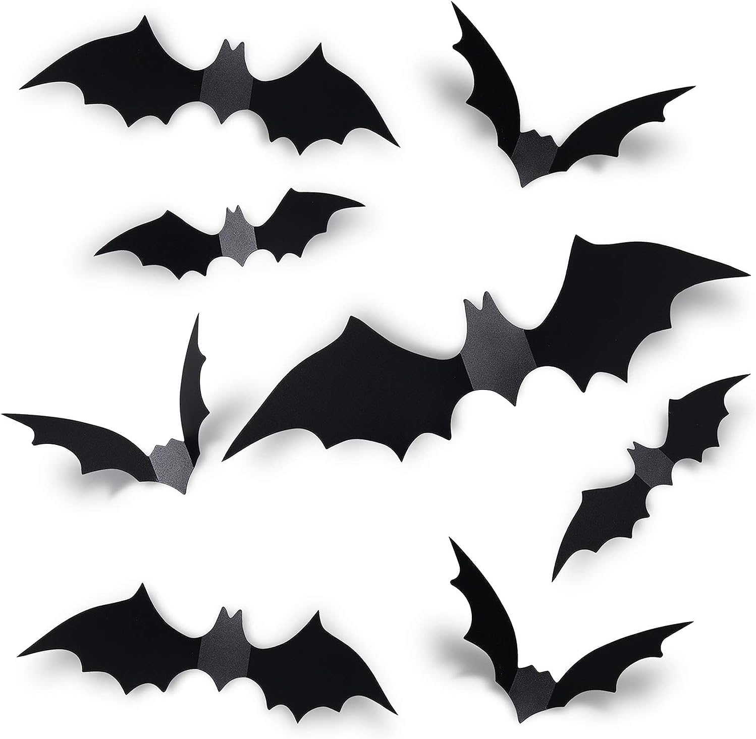 900 pies cuadrados de telarañas decorativas de Halloween, incluyendo 30 arañas negras falsas, 20 arañas luminosas y telarañas superestiradas (obtén