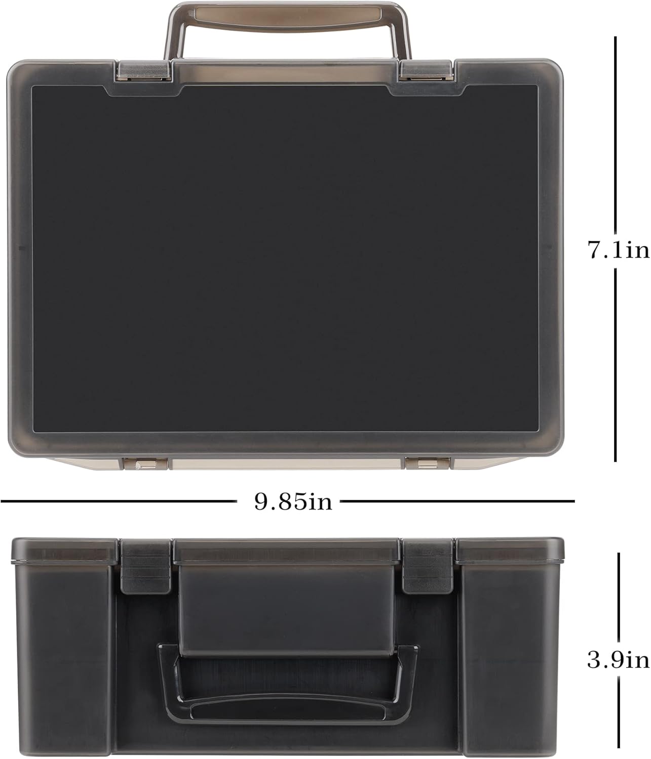 Estuche de transporte resistente de almacenamiento en miniatura, 22 ranuras, funda de transporte en miniatura, compatible con Warhammer 40k,