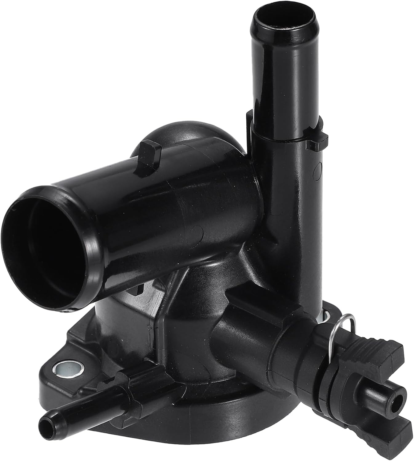 X AUTOHAUX Conjunto NO.16031-21010 de la carcasa del termostato del refrigerante del motor del coche para la base 2013-2014 2017-2021 del Toyota