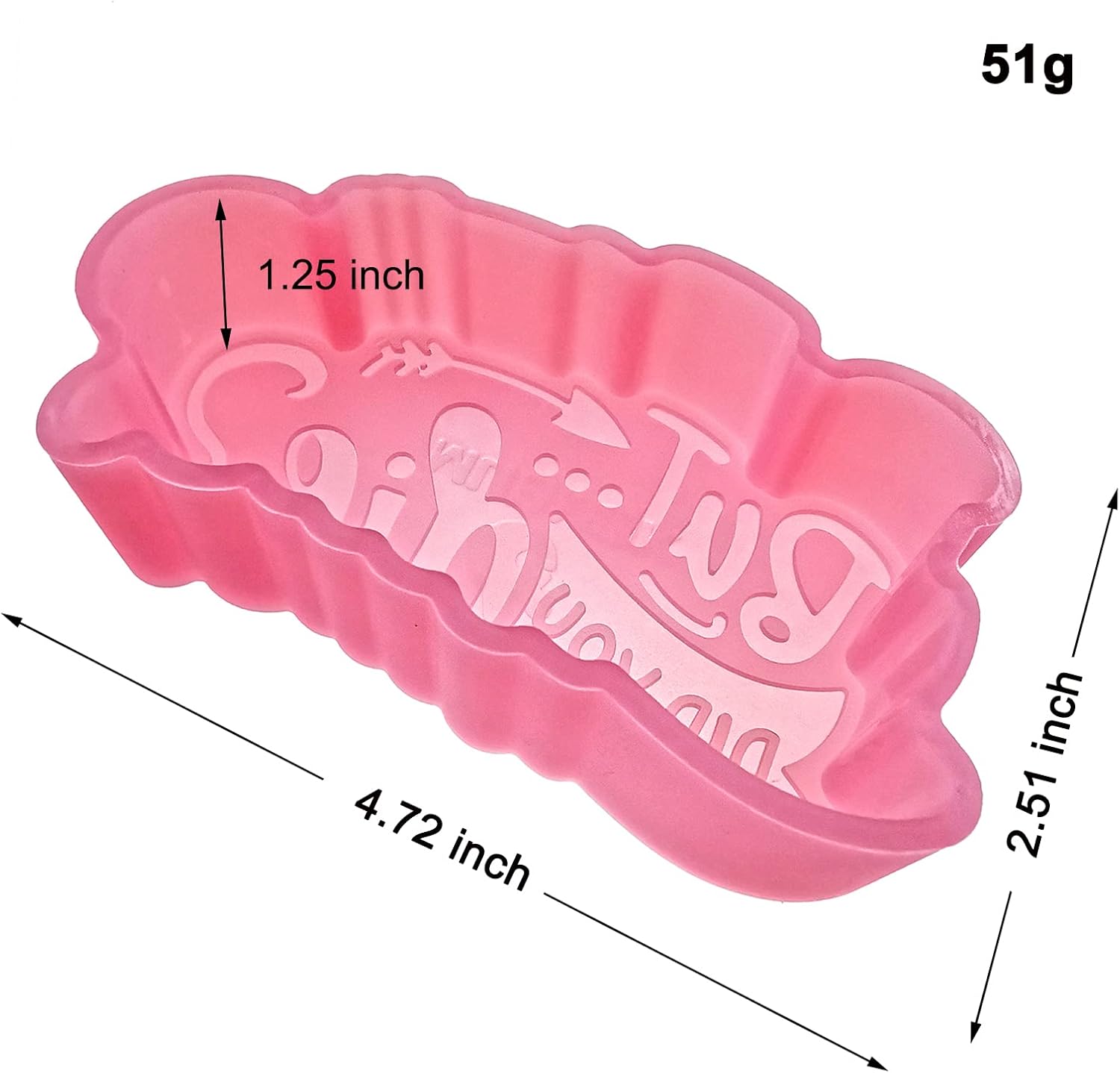 (300 diseños opcionales) MUBYOK M106 BUT,DID You die – Molde de silicona Freshie para hornear perlas de aroma para automóvil, suministros de freshie