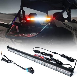 Xprite RYWWWYR – Barra de luz estroboscópica intermitente UTV RZR de 30 pulgadas, con freno, marcha atrás, intermitente, barra de luz trasera de Xprite RYWWWYR – Barra de luz estroboscópica intermitente UTV RZR de 30 pulgadas, con freno, marcha atrás, intermitente, barra de luz trasera de
