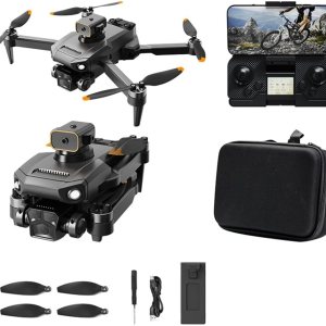 CLLOOM Mini dron con cámara P8pro Dual HD FPV Control remoto con retención de altitud, modo sin cabeza, ajuste de velocidad de inicio, juguetes de CLLOOM Mini dron con cámara P8pro Dual HD FPV Control remoto con retención de altitud, modo sin cabeza, ajuste de velocidad de inicio, juguetes de