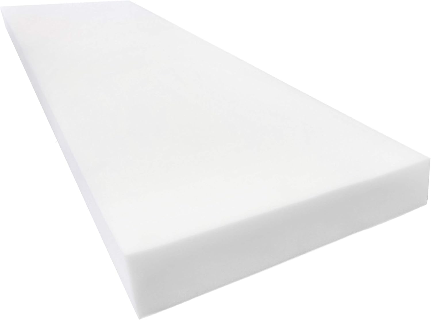 QOMFY – Cojín de espuma para tapicería (10,9 x 60,9 x 182,8 x 0.7 x 0.7 x 17.3in (firme), fabricado en Estados Unidos