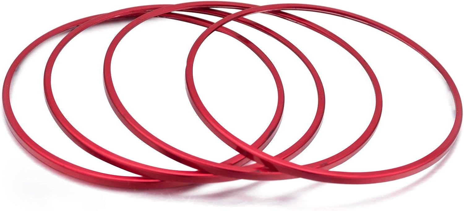Xotic Tech – Juego de 4 piezas de cubierta de altavoz de audio estéreo para puerta interior compatible con Mercedes Benz C250 C300 C350 C400 C63