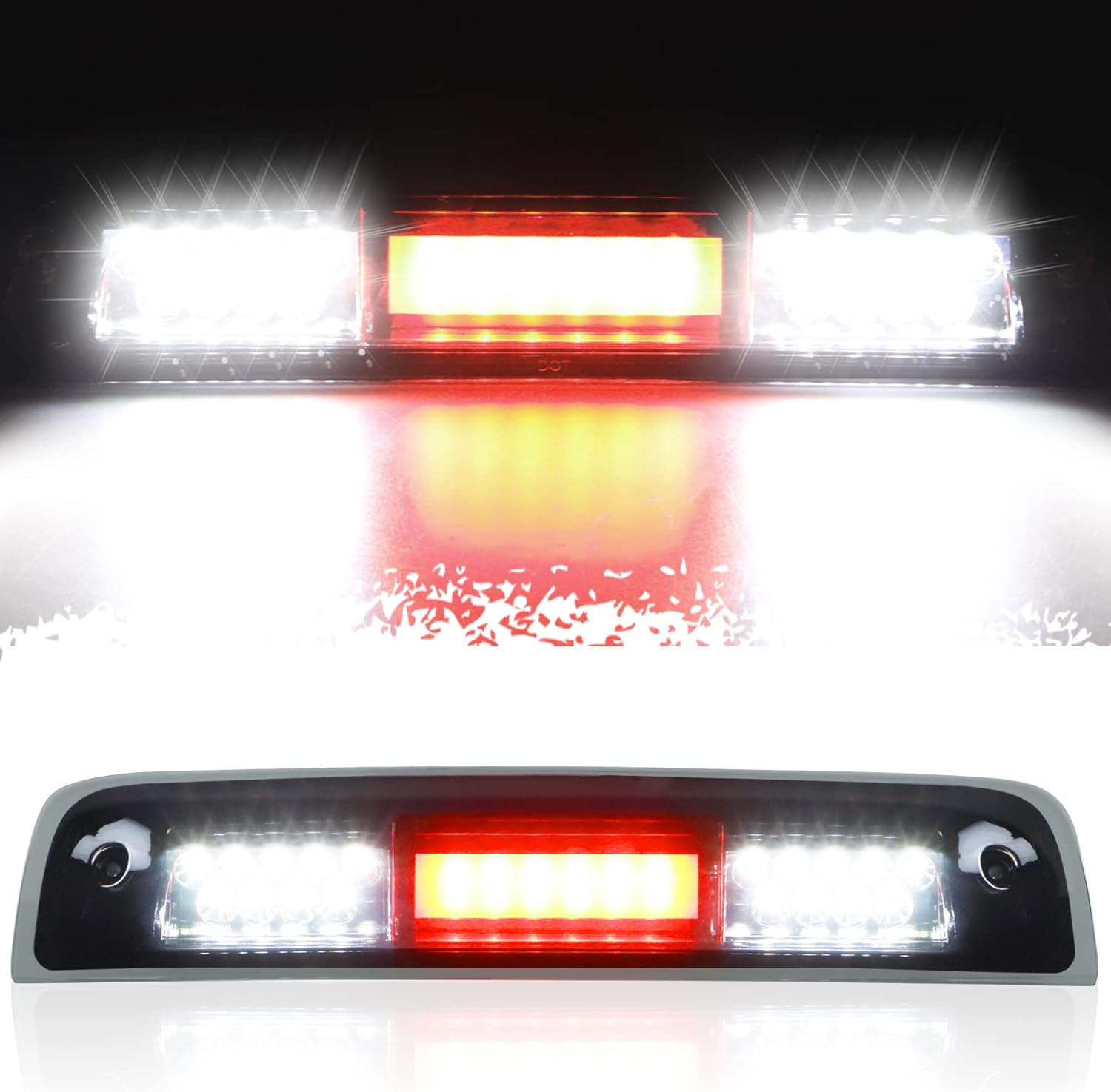Tresound Tercera luz de freno LED para Dodge Ram 1500 2500 3500 2009-2017 Luz de carga
