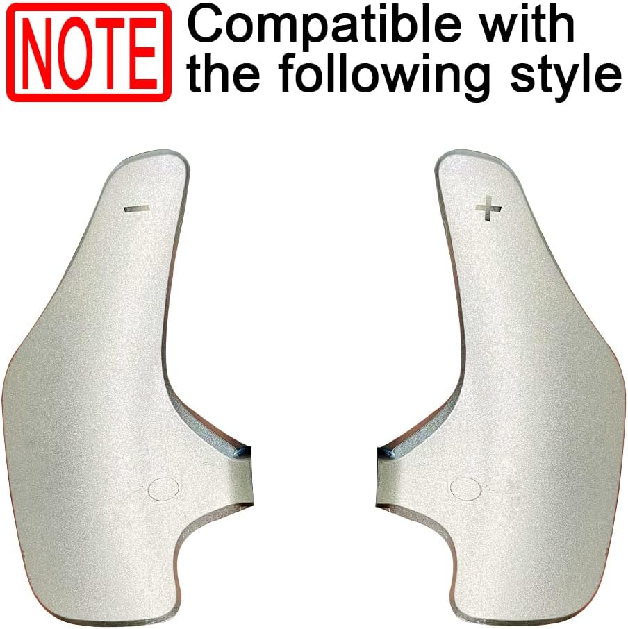 TANGSEN Cubierta de fibra de carbono real para volante de palanca de cambios extendida compatible con Lexus IS 2006 2007 2008 2009 2010 2011 2012