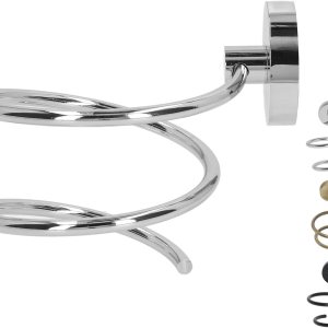 VTOSEN Soporte para secador de pelo de acero inoxidable 304, organizador de herramientas para el cabello de montaje en pared para baño, soporte para VTOSEN Soporte para secador de pelo de acero inoxidable 304, organizador de herramientas para el cabello de montaje en pared para baño, soporte para