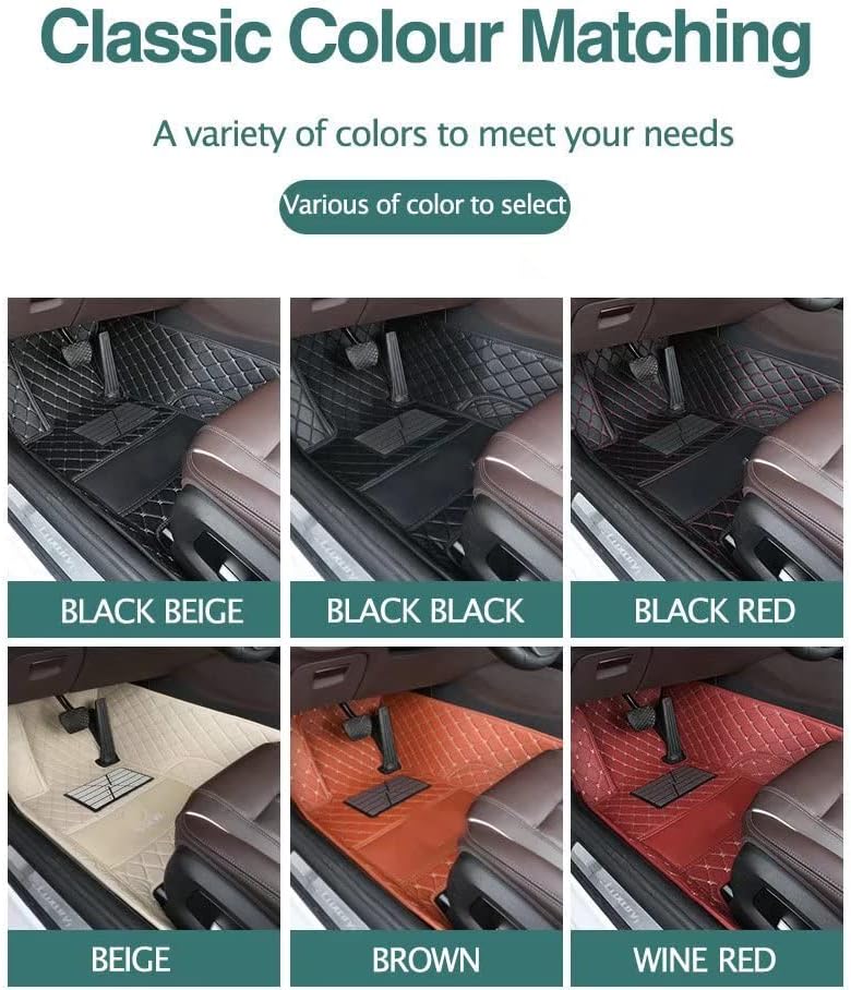 Alfombrillas personalizadas para 99.99% de los sedanes, SUV, deportivos, para hombres y mujeres, protección completa, almohadillas antideslizantes