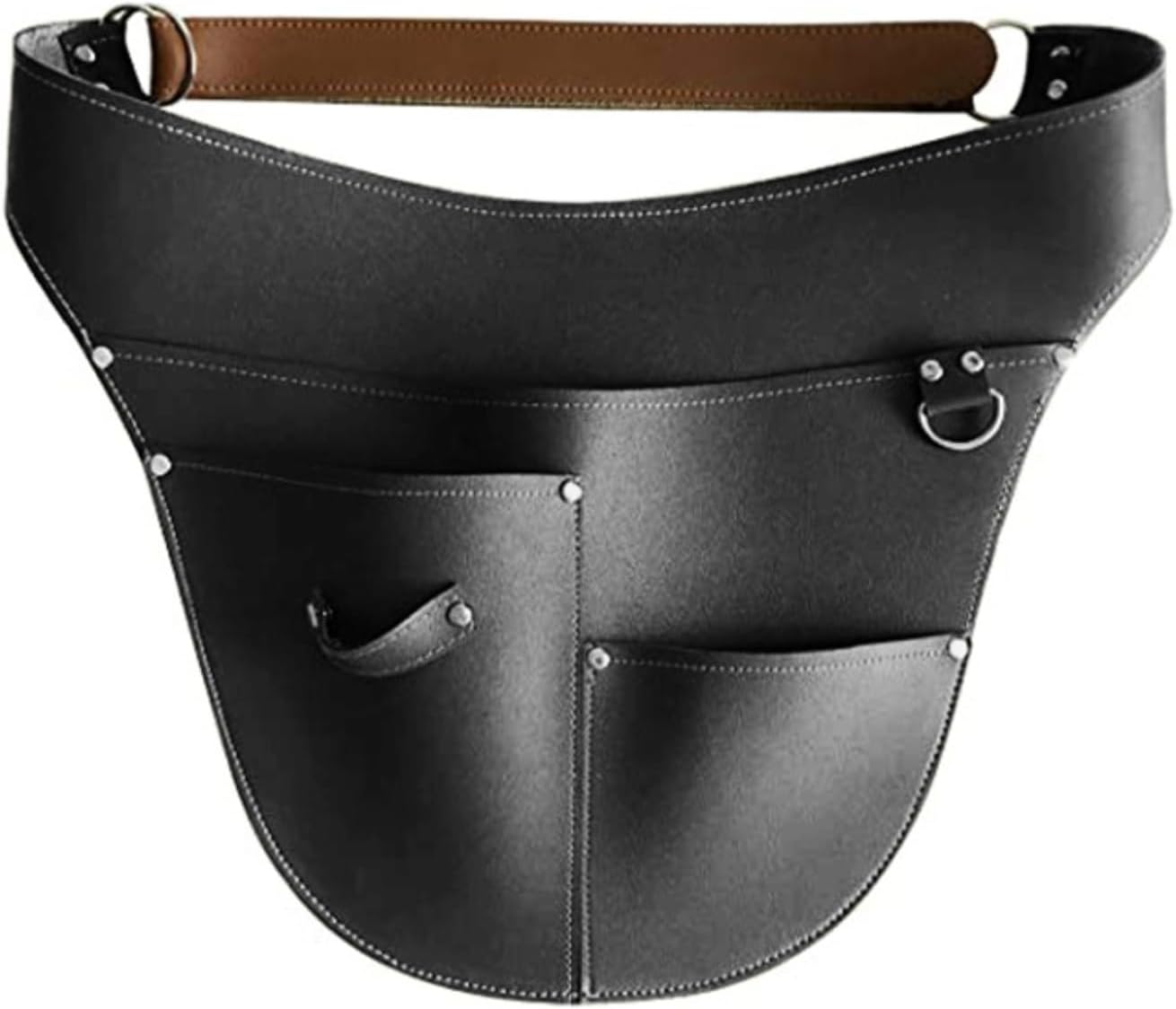 Funda para cinturón de herramientas de jardín, bolsa de herramientas ajustable con bolsillos, regalo de jardinería para jardinero, Negro –