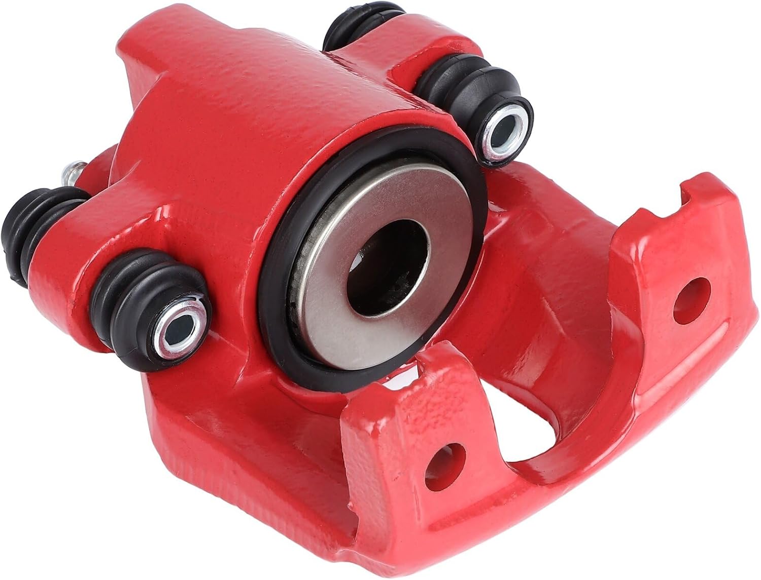 SCITOO Pinza de freno trasera izquierda sin soporte 18-4678 rojo compatible para Ford 1997-2004 para Lincoln 1998-2010
