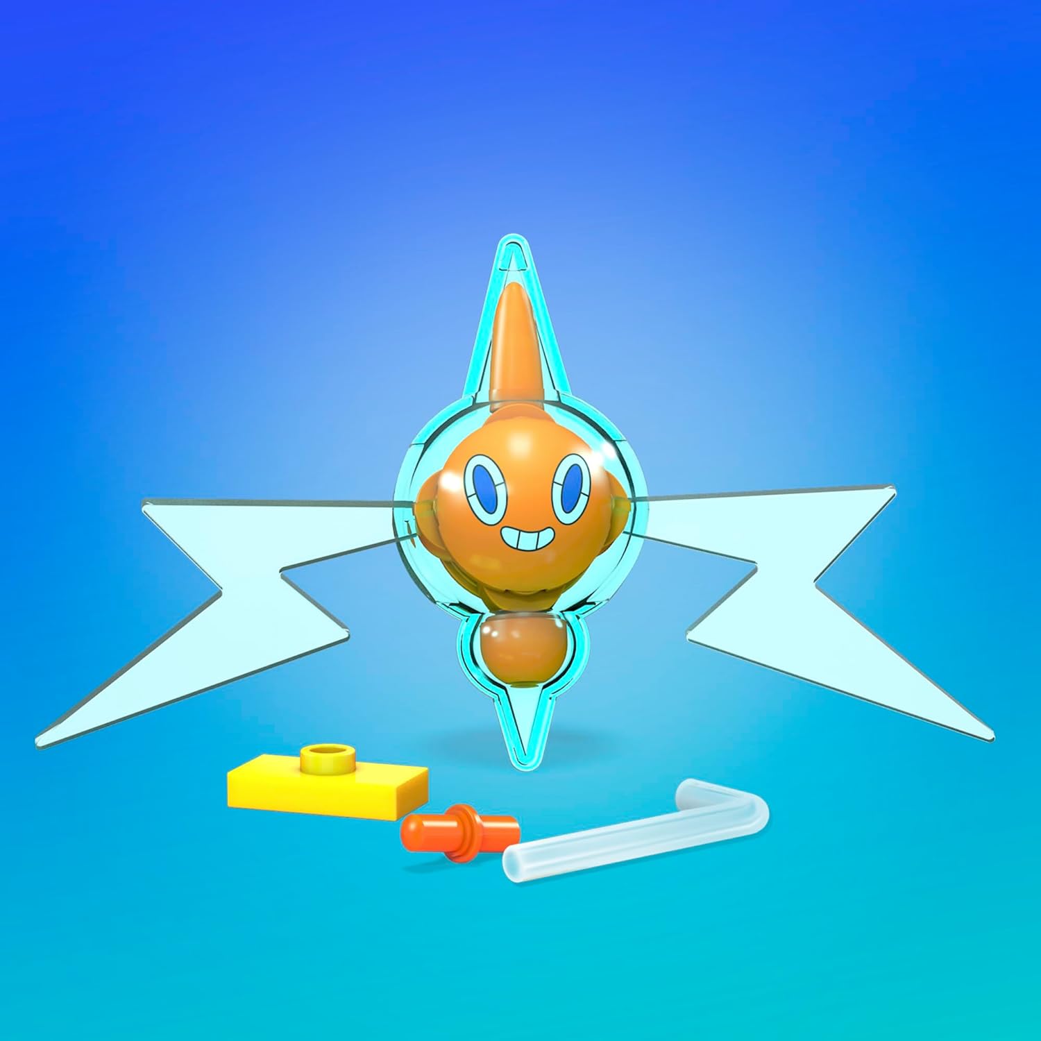 MEGA Pokemon Rotom – Juego de construcción con 17 ladrillos y piezas especiales, juego de regalo de juguete para edades de 6 años en adelante