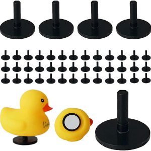 40 tapones de pato, soporte de pato de goma, soporte de pato de montaje fijo para patos, soporte para pato para Jeep Dash y pantalla fija, negro, 40 tapones de pato, soporte de pato de goma, soporte de pato de montaje fijo para patos, soporte para pato para Jeep Dash y pantalla fija, negro,