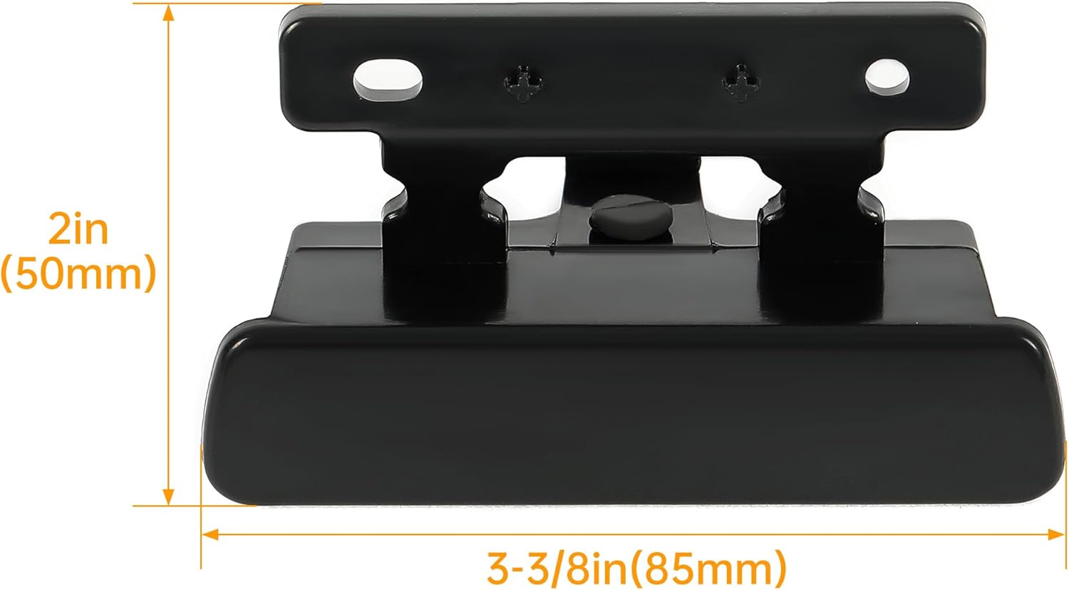 HECASA Tapa de pestillo para reposabrazos de consola central, compatible con Chevy Suburban Silverado Tahoe Avalanche GMC Sierra Denali Yukon