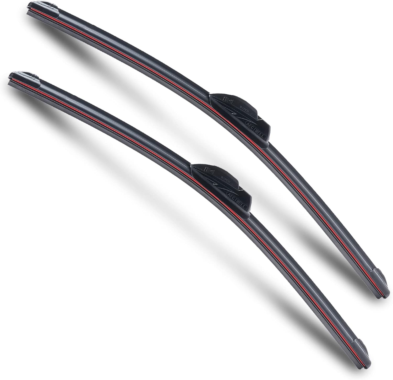 Limpiaparabrisas de calidad de fabricante original, de 24 + 24 pulgadas, repuesto prémium para limpiaparabrisas para todas las estaciones, para