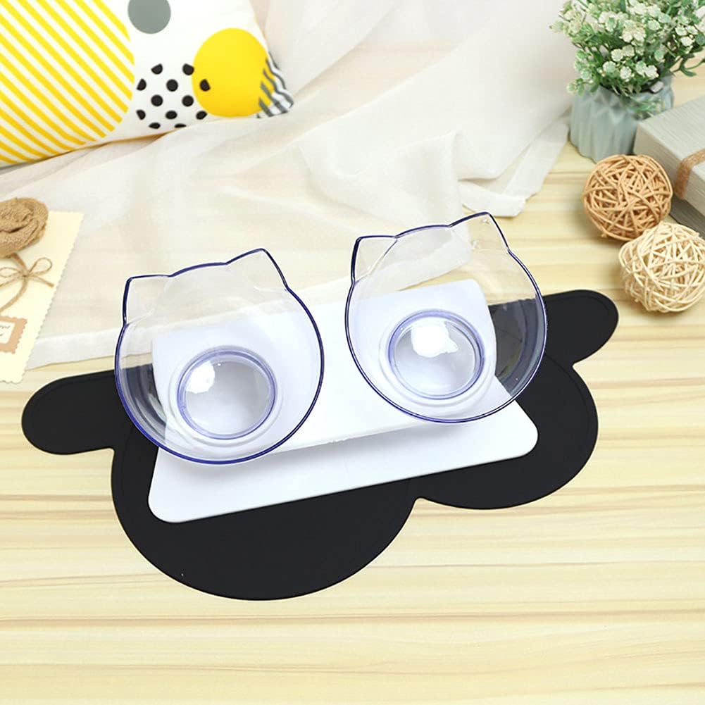 Tapete de comida para gatos, mantel individual, tapete de alimentación para gatos, tapete de silicona de alta calidad, antideslizante, impermeable,