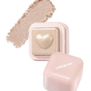 COLORGRAM Milk Bling Heartlighter 01 Peach Heart  Resaltador cremoso versátil sedoso con acabado brillante, brillo suave y natural, perfecto para COLORGRAM Milk Bling Heartlighter 01 Peach Heart  Resaltador cremoso versátil sedoso con acabado brillante, brillo suave y natural, perfecto para