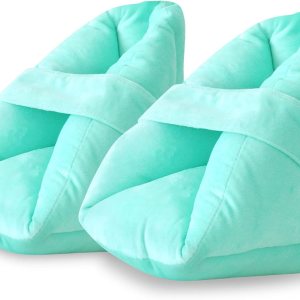 NYOrtho Cojín protector de talón, 1 par, almohadas acolchadas para pies para úlceras por presión, úlceras de cama, lesiones – Protectores de talón NYOrtho Cojín protector de talón, 1 par, almohadas acolchadas para pies para úlceras por presión, úlceras de cama, lesiones – Protectores de talón