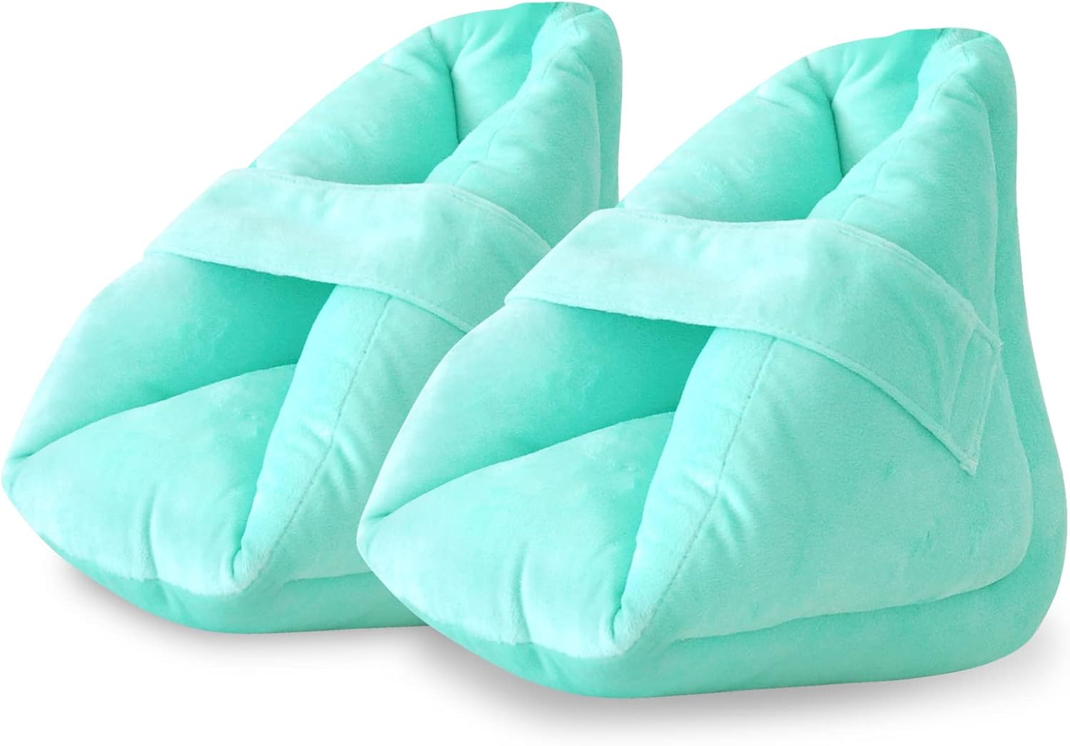 NYOrtho Cojín protector de talón, 1 par, almohadas acolchadas para pies para úlceras por presión, úlceras de cama, lesiones – Protectores de talón