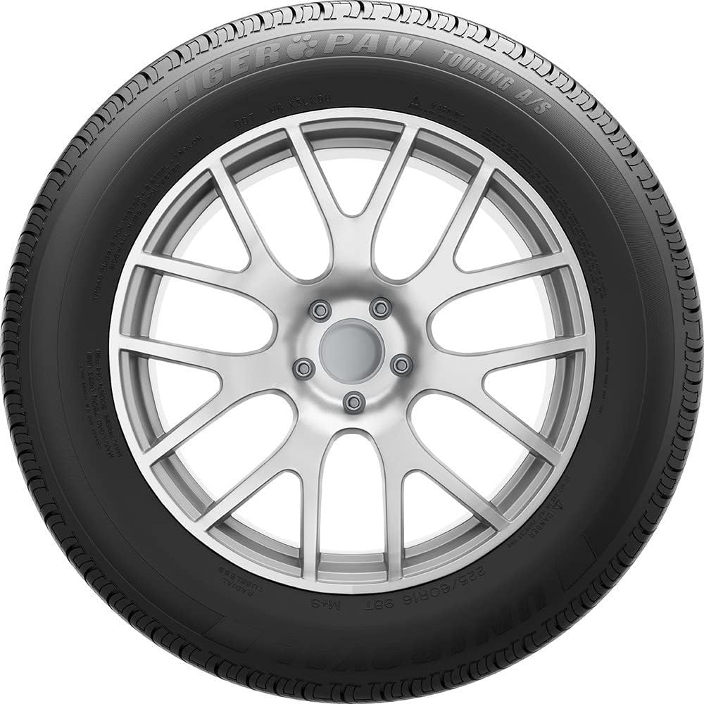 Uniroyal Tiger Paw Touring AS – Neumático radial para automóvil de pasajeros, crossovers y SUV, 23555R17 99H