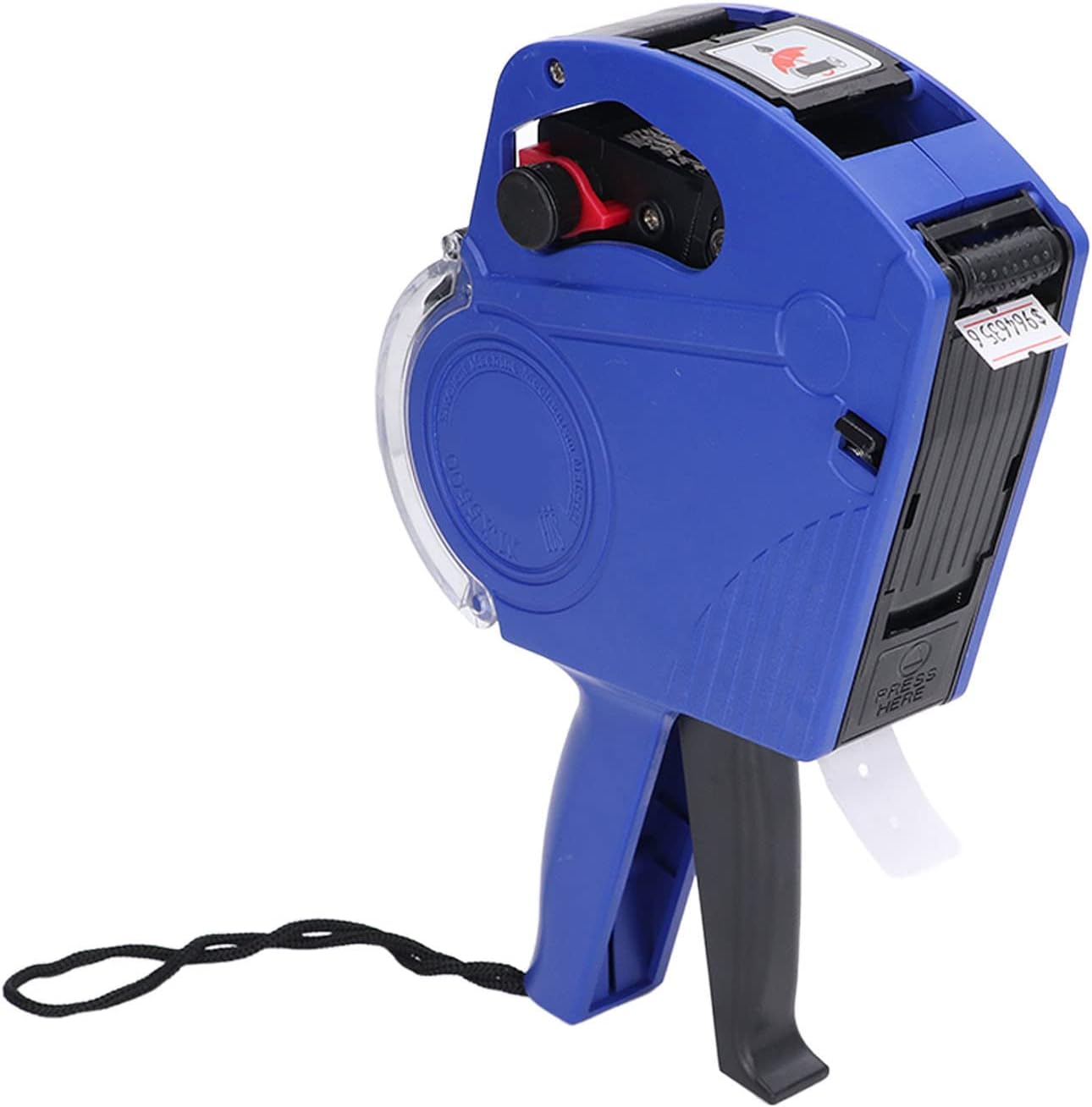 FTVOGUE Máquina de etiquetado de precios, máquina de etiquetado manual Pistola de etiqueta de precio de 8 dígitos con cartucho, herramienta portátil