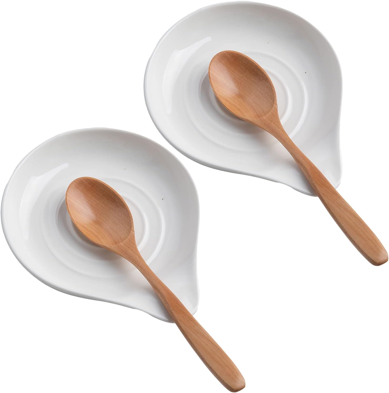 Soporte para cucharas para estufa, soporte para cuchara de cocina para encimera de cocina, soporte grande para espátula, cucharas o pinzas,