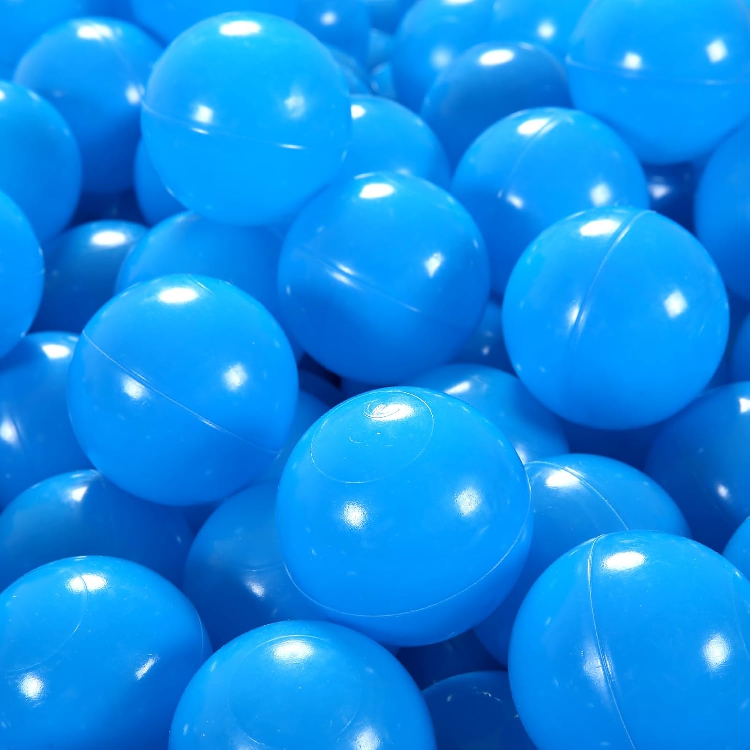 STARBOLO Pelotas para hogueras  100 unidades de plástico a prueba de aplastamiento para niños, bolas de juguete de color macarrón coloridas para
