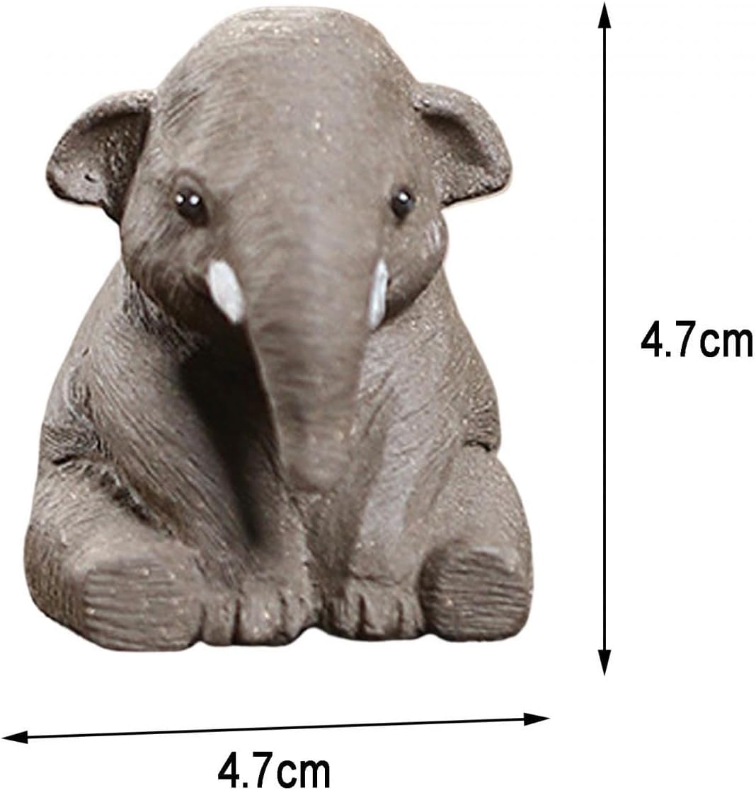 Estatuilla de animal doméstico en miniatura para escritorio, juego de té, accesorios de estatua de animal, adorno para mascotas, para sala de estar,