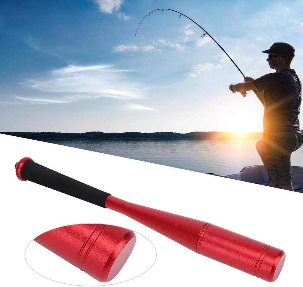 Bate de pesca de aleación de aluminio para pesca con mango antideslizante