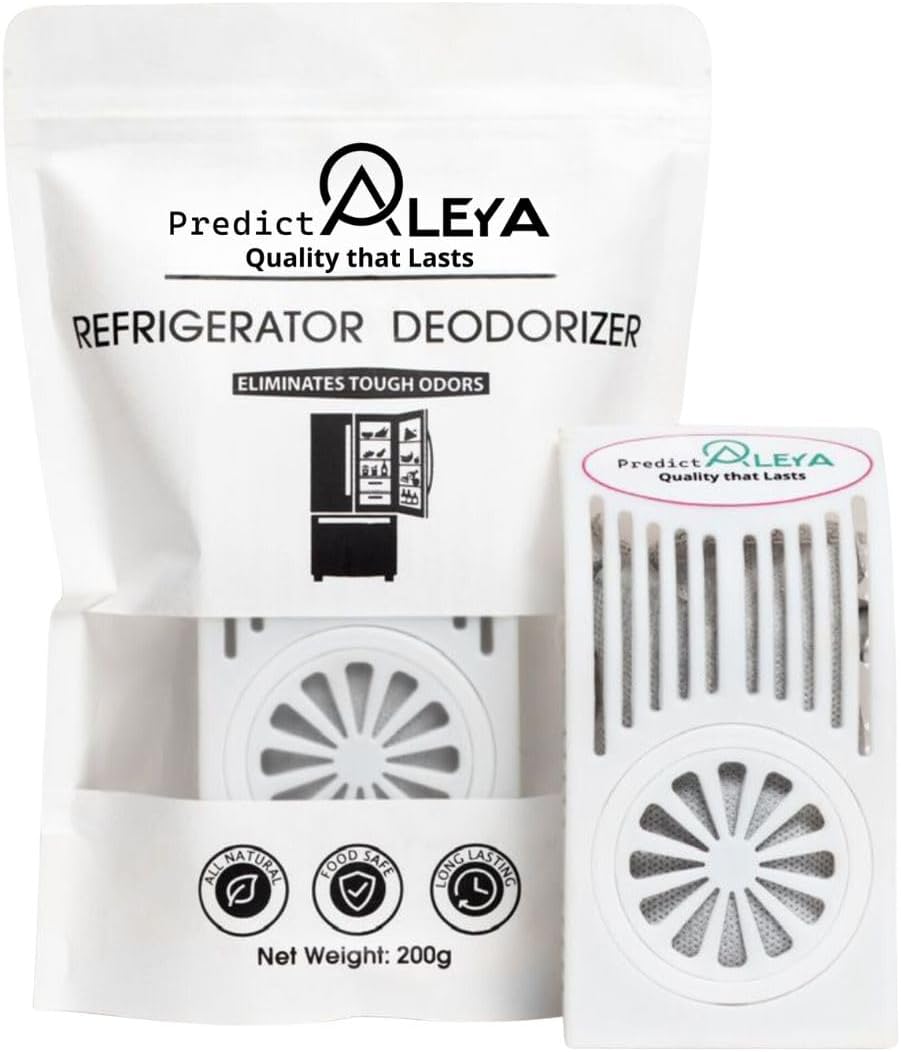 Desodorizador para nevera, eliminador de olores para nevera, desodorante para refrigerador, refrigerador de bicarbonato de sodio, desodorante para