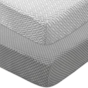 BlueSnail Funda de colchón suave y acogedora Pack n Play, protector de sábana bajera ajustable para Pack n Play, transpirable y 100% poliéster para BlueSnail Funda de colchón suave y acogedora Pack n Play, protector de sábana bajera ajustable para Pack n Play, transpirable y 100% poliéster para