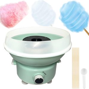 Máquina de algodón de azúcar, mini máquina de algodón de azúcar para niños, fabricante de dulces para regalo de Navidad, hogar, fiesta familiar de Máquina de algodón de azúcar, mini máquina de algodón de azúcar para niños, fabricante de dulces para regalo de Navidad, hogar, fiesta familiar de